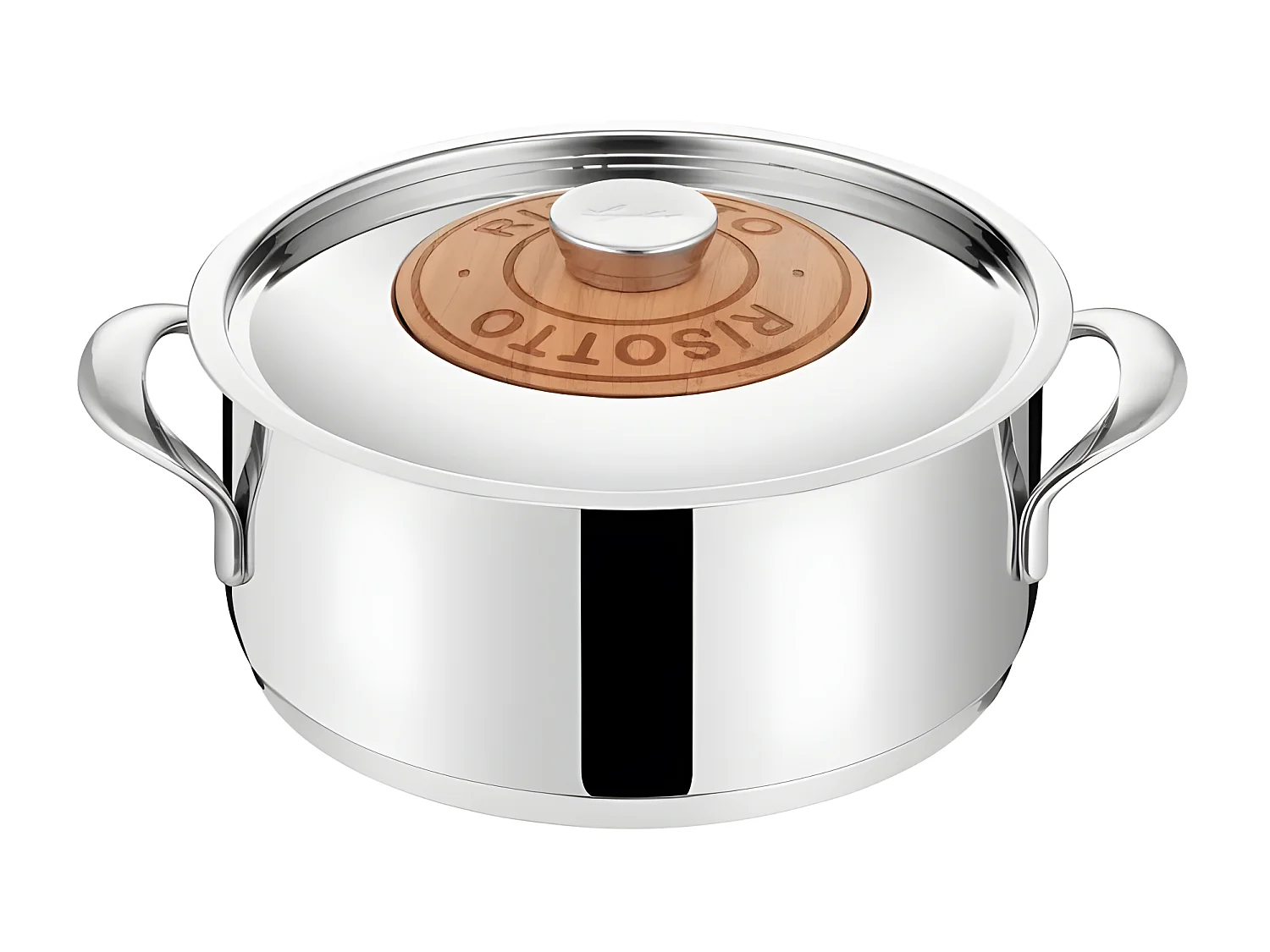 Lagostina Faitout inox 24cm avec couvercle - 011204032424