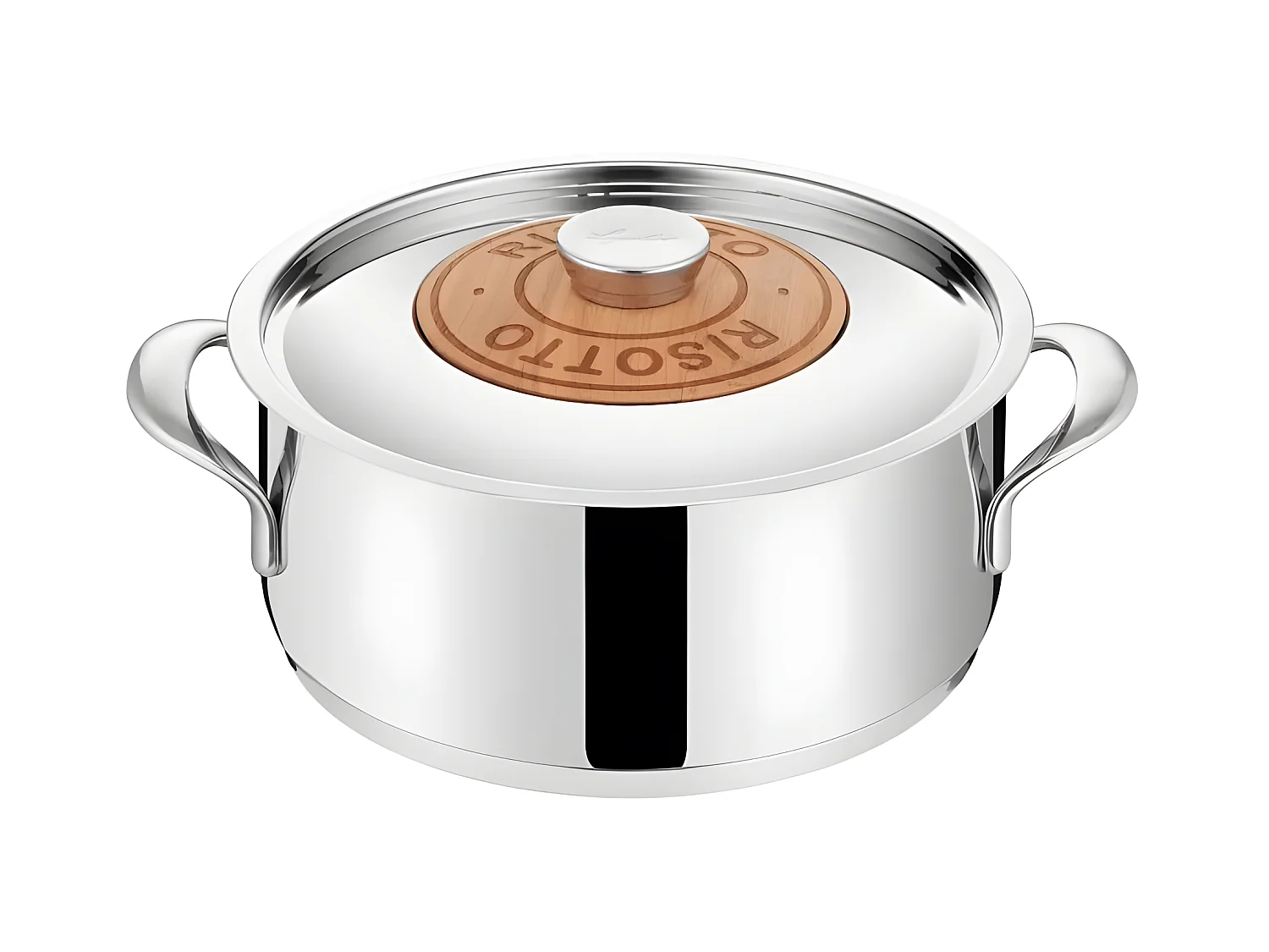 Lagostina Faitout inox 24cm avec couvercle - 011204032424