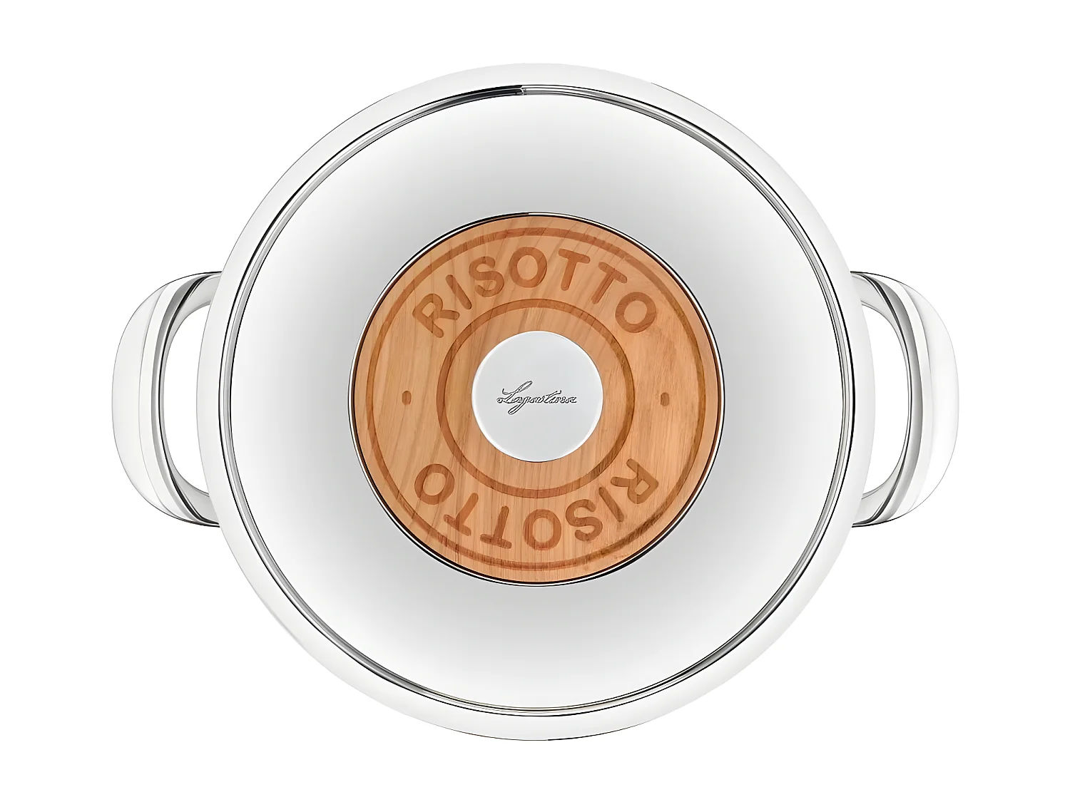 Lagostina Faitout inox 24cm avec couvercle - 011204032424