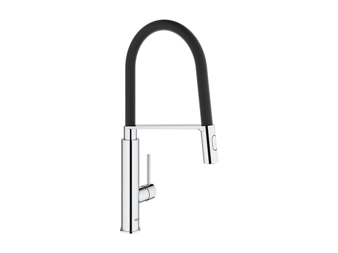 Eengreeps keukenkraan Concetto GROHE 31491000 - Glanzend Chroom