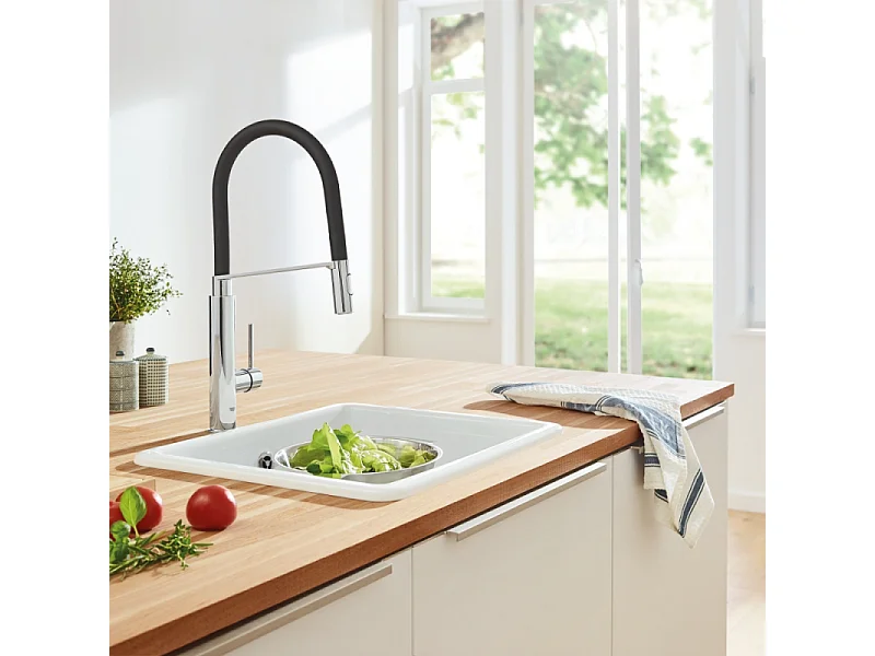 Grohe Mitigeur évier monocommande chromé - 31491000