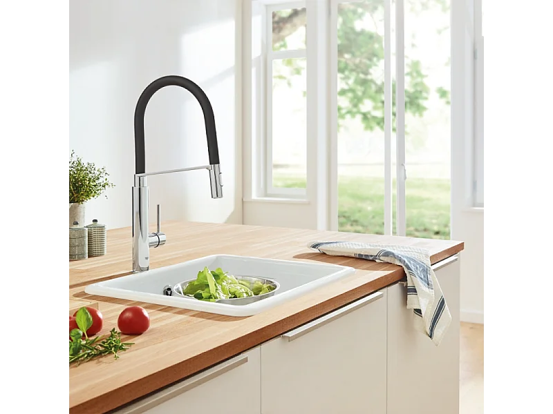 Grohe Mitigeur évier monocommande chromé - 31491000