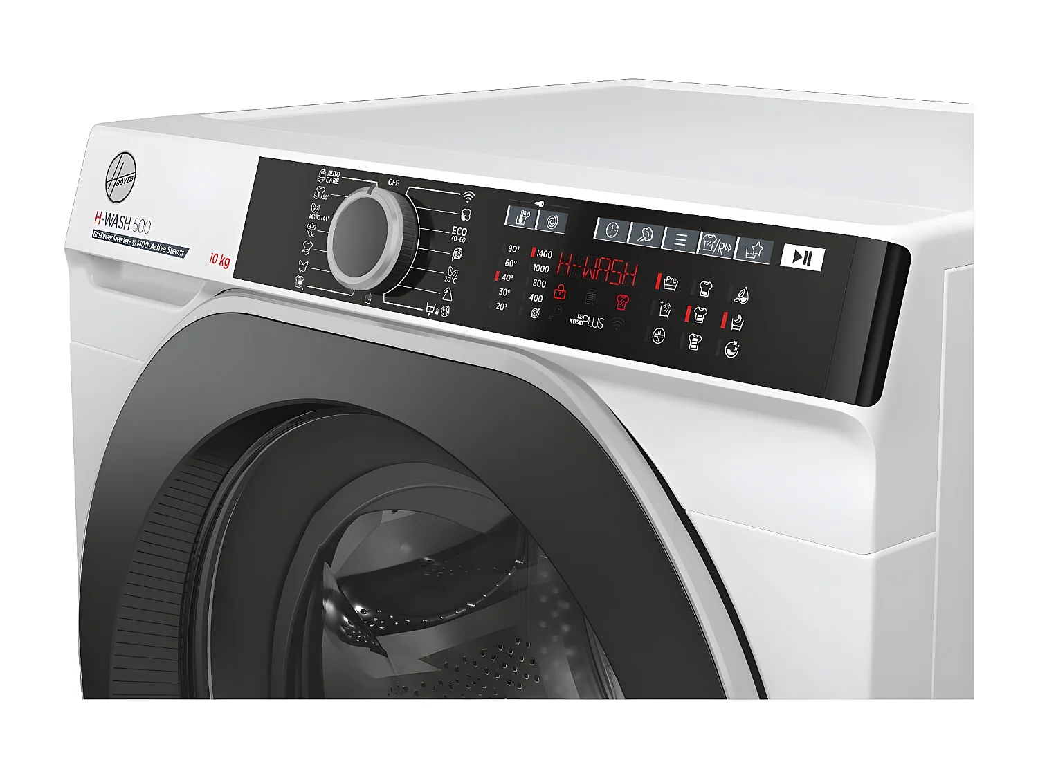 Hoover H-WASH 500 HWE 410AMBS/1-S Lavatrice Caricamento Frontale 10 kg A Bianco