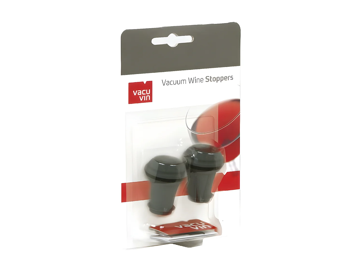 Set de 2 bouchons pour pompe à vin