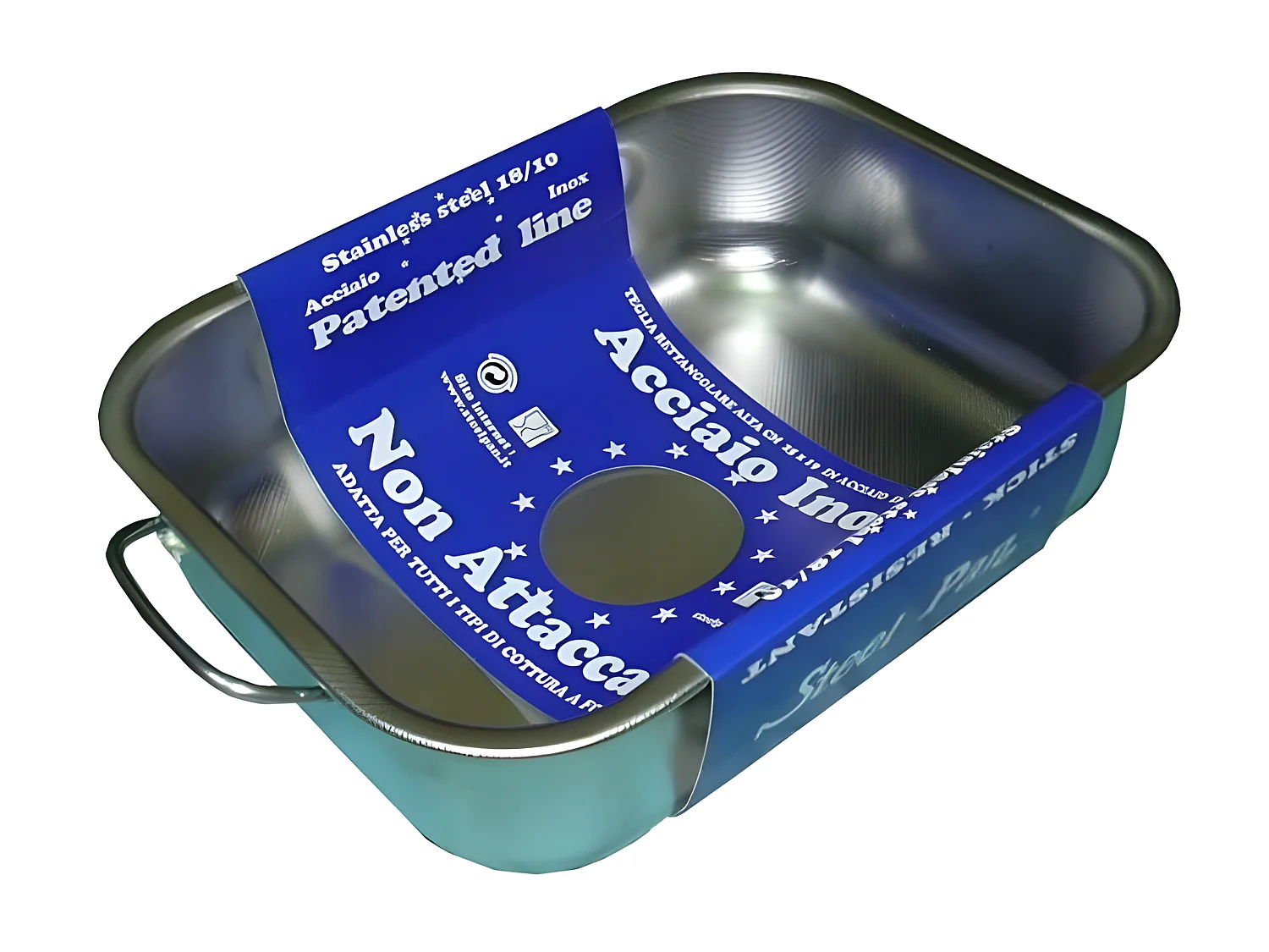 Steel Pan Plat à four inox 25x19cm - 11160