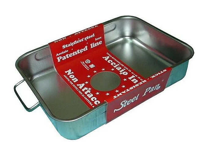 Steel Pan Plat à four inox 40x28cm - 11163