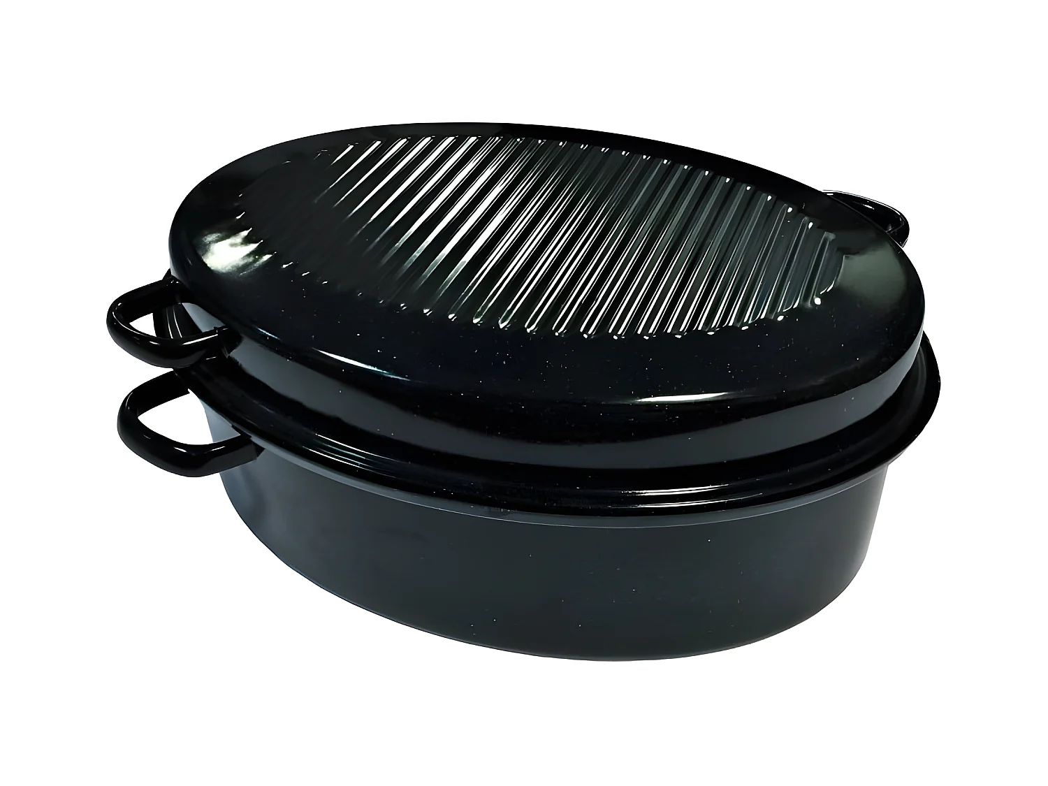Kochstar Daubière en acier émaillé 34cm noir - k32711034