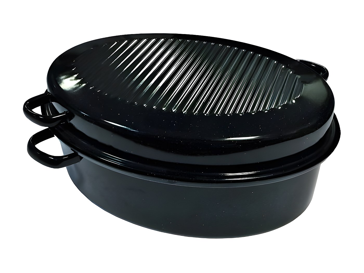 Kochstar Daubière en acier émaillé 34cm noir - k32711034