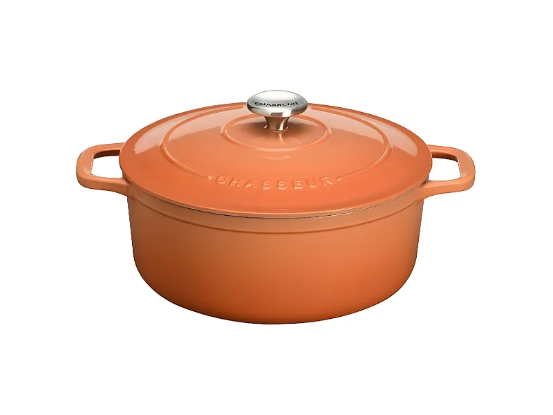Chasseur Cocotte ronde 20cm tangerine - PUC472075