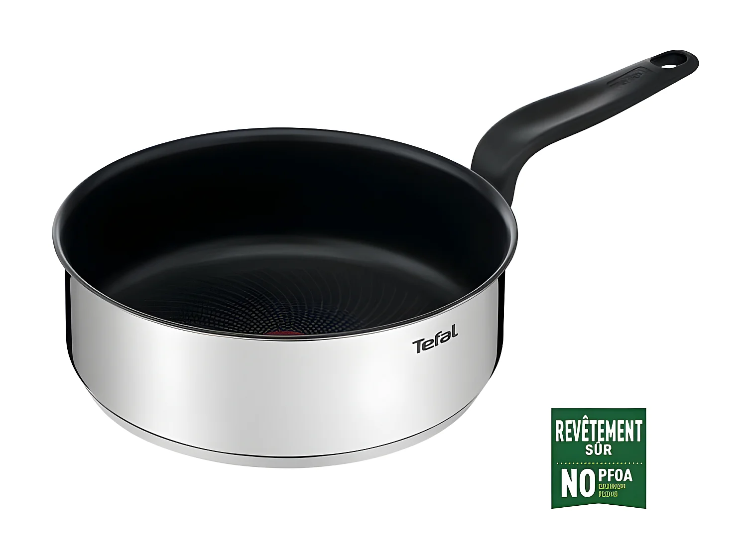 PRIMARY roestvrijstalen sauteerpan met antiaanbaklaag 24 cm