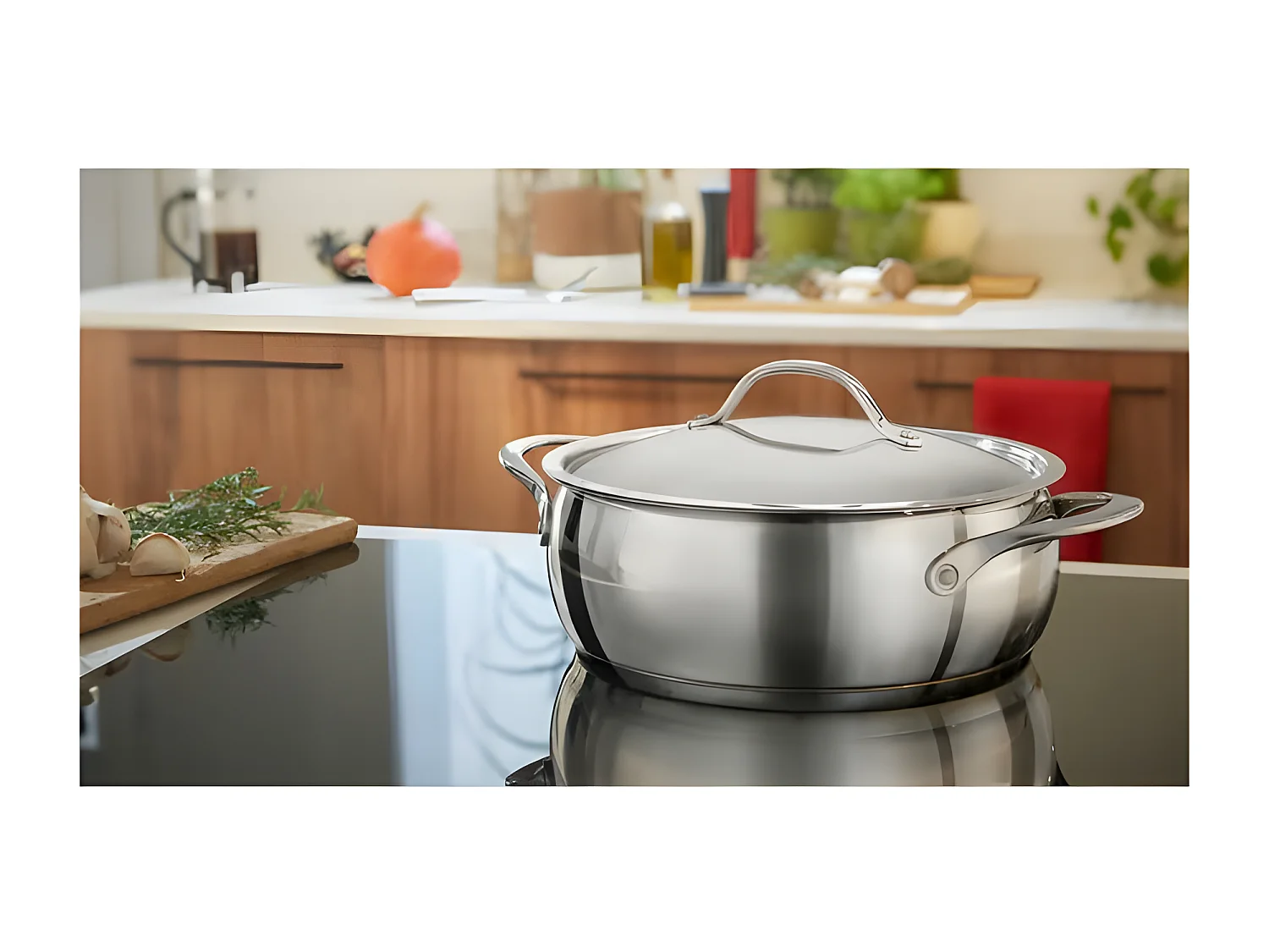 Lagostina Sauteuse inox 26cm + couvercle - 011108032426