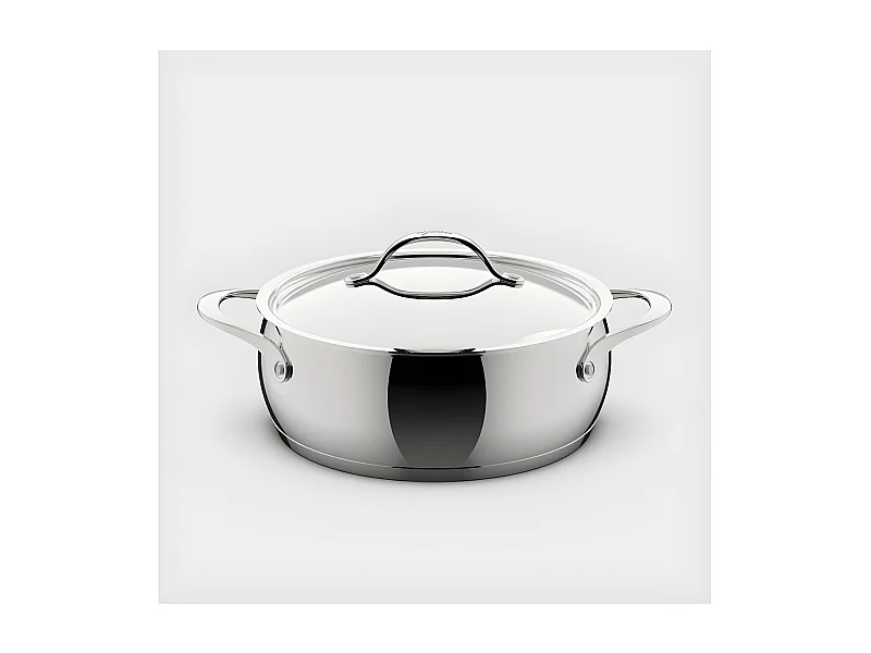 Lagostina Sauteuse inox 26cm + couvercle - 011108032426