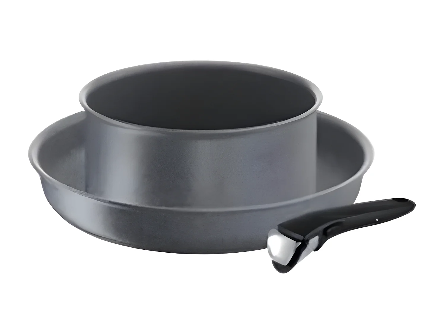 Tefal Lot de 1 poêle 28cm et 1 casserole 20cm aluminium antiadhésif  + poignée - L6829202