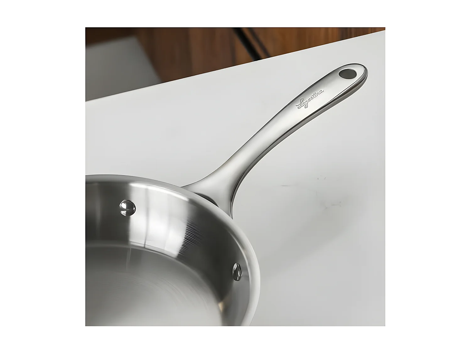 Lagostina Poêle inox 20cm - 011108040128