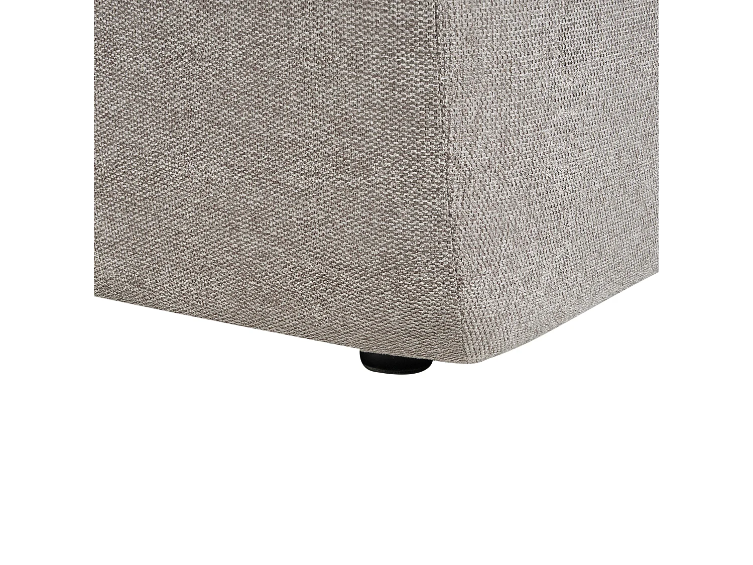 Canapé Angle Gauche Design Minimaliste Moderne 3 Places avec Coussins 3 places en Tissu Rembourré Taupe Svansele