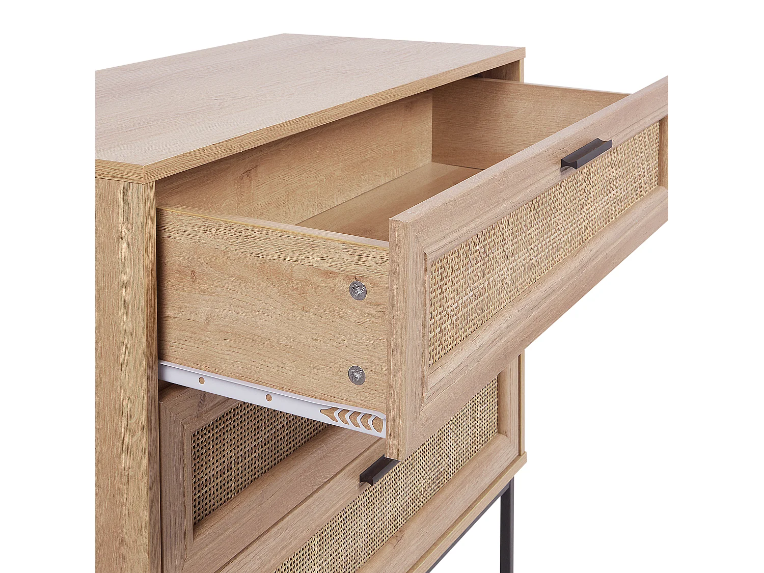 Cómoda 3 gavetas PASCO Castanho claro