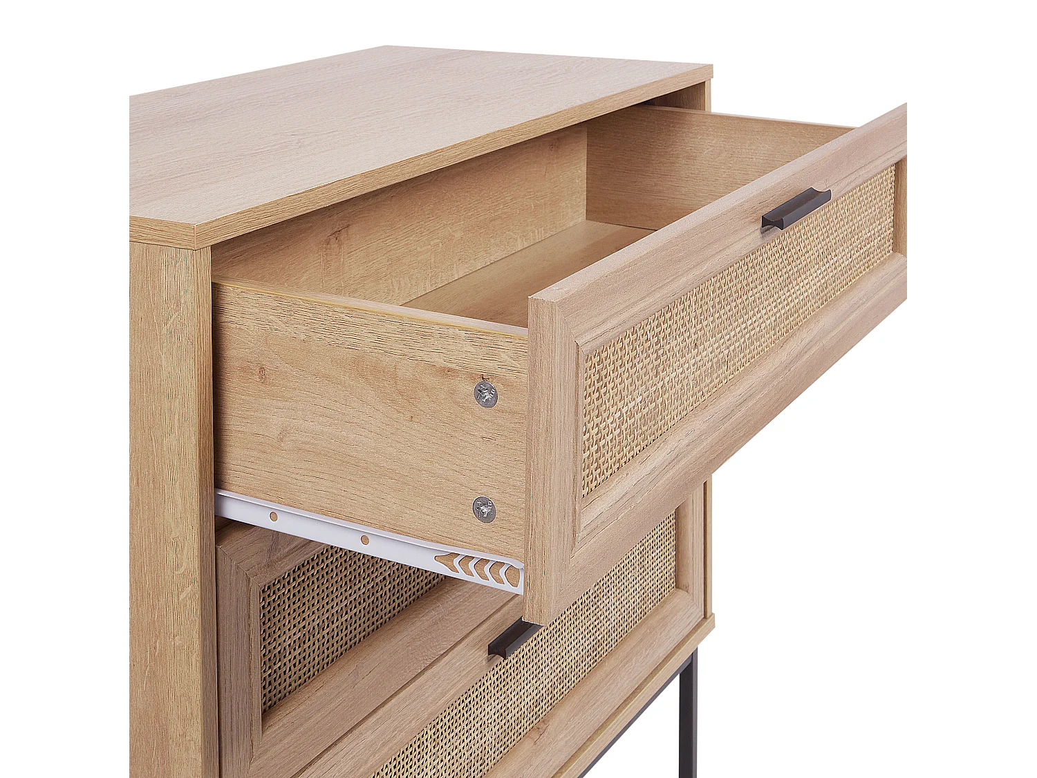 Cassettiera 3 cassetti PASCO Marrone chiaro