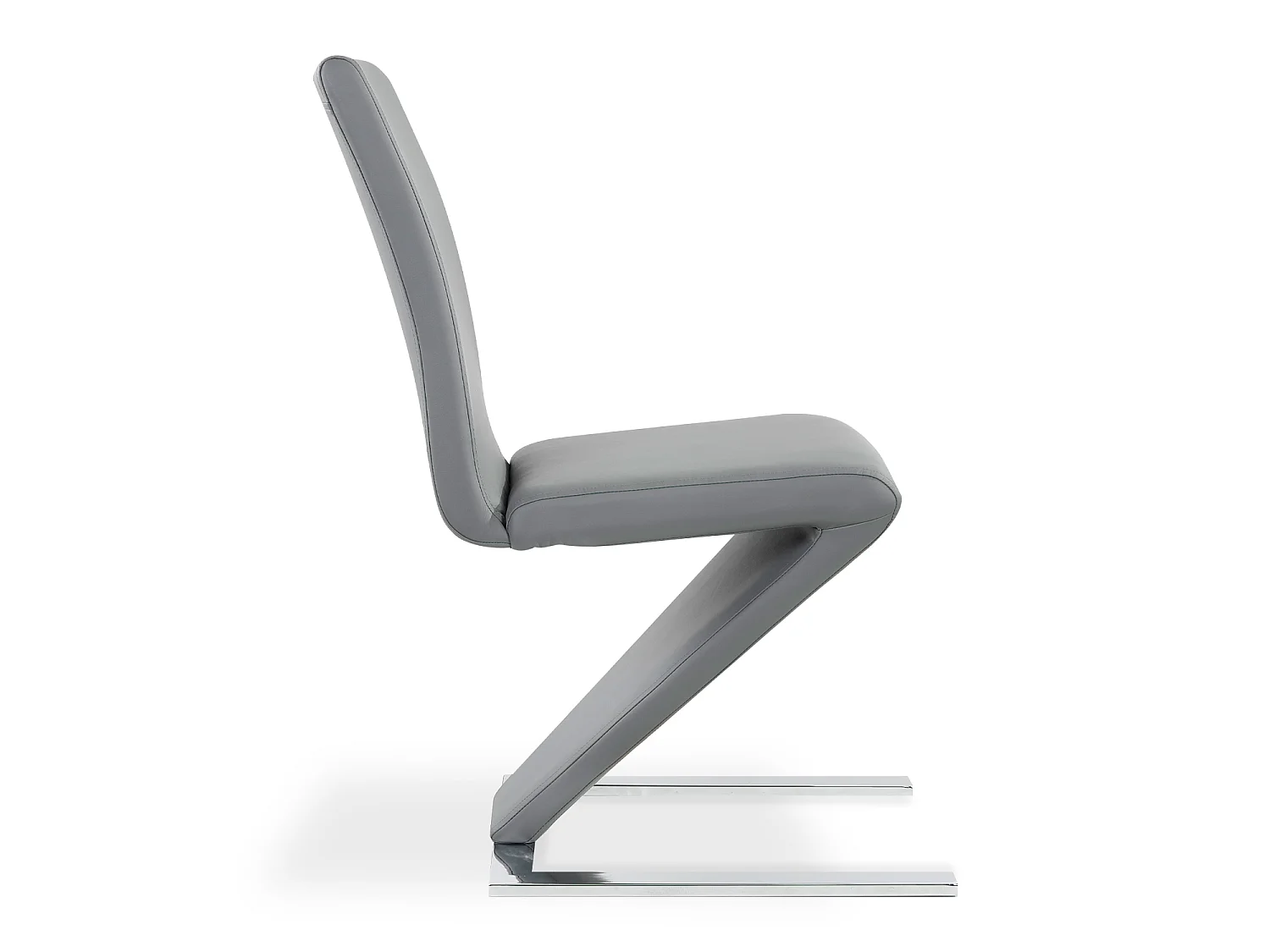 Lot de 2 chaises design Delano Gris