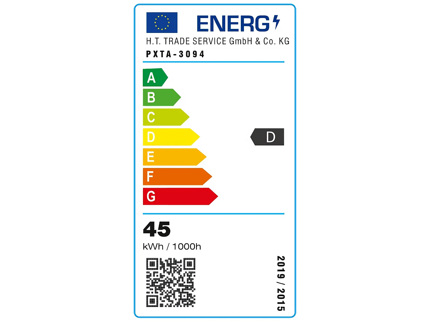 Suspension Durham 67 cm 206 LED noir / blanc [lux.pro]