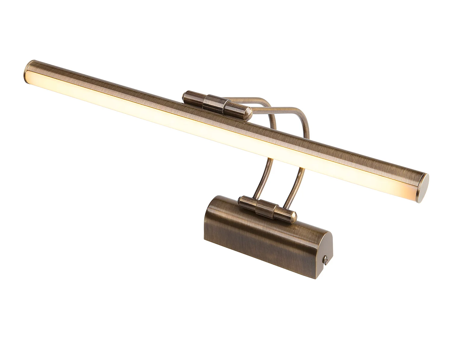 Applique murale Hartlepool en métal 32 LED bronze patiné [lux.pro]