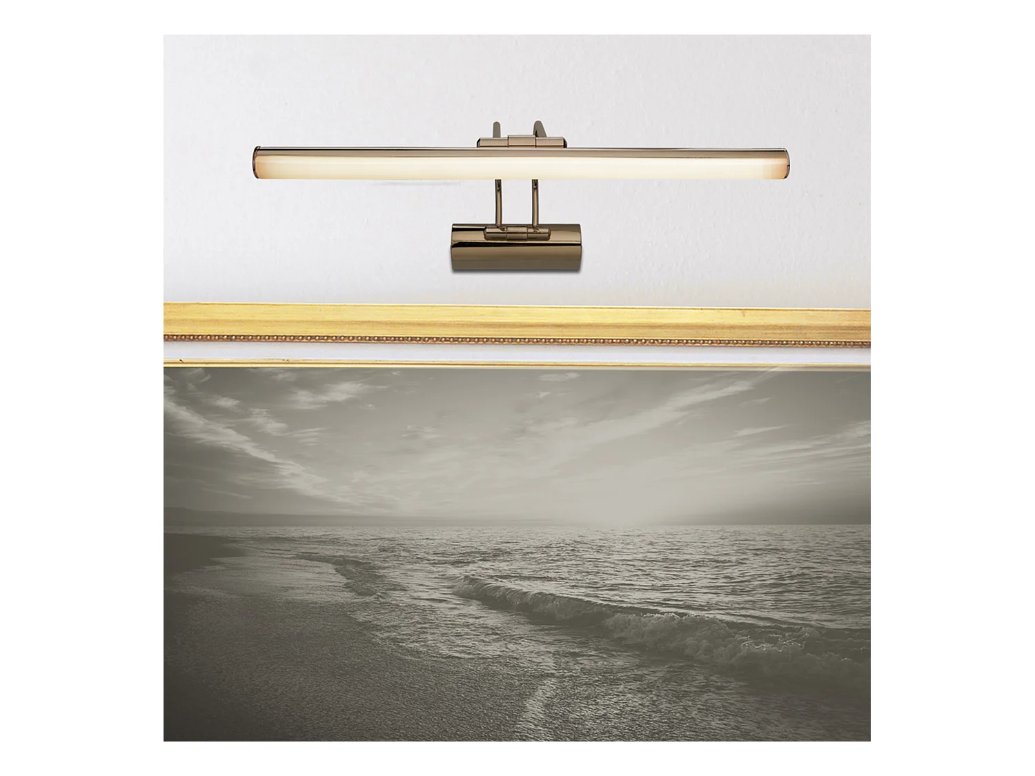 Applique murale Hartlepool en métal 32 LED bronze patiné [lux.pro]