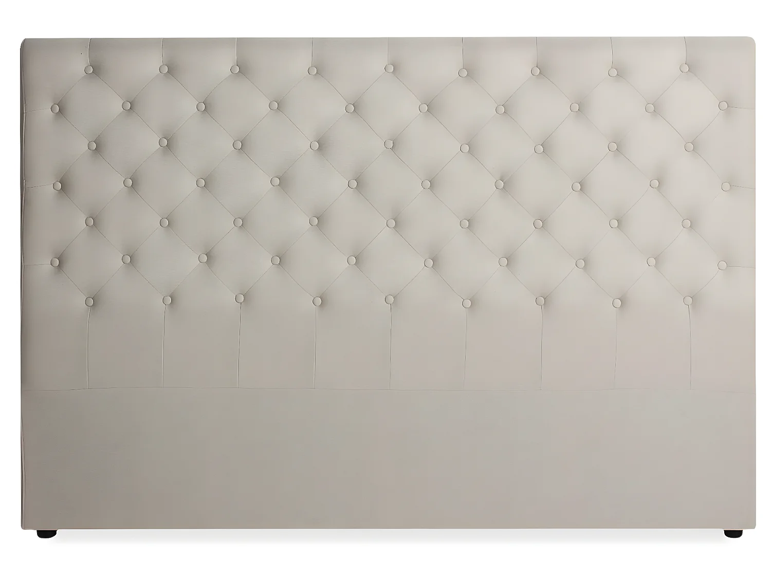 Tête de lit capitonnée Constance 180cm Tissu Beige