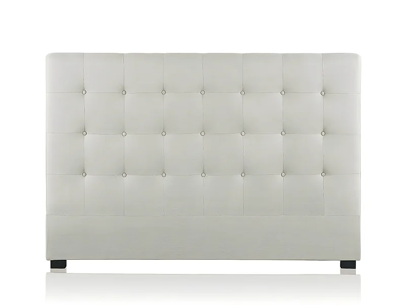 Tête de lit capitonnée Premium Tissu 180cm Beige