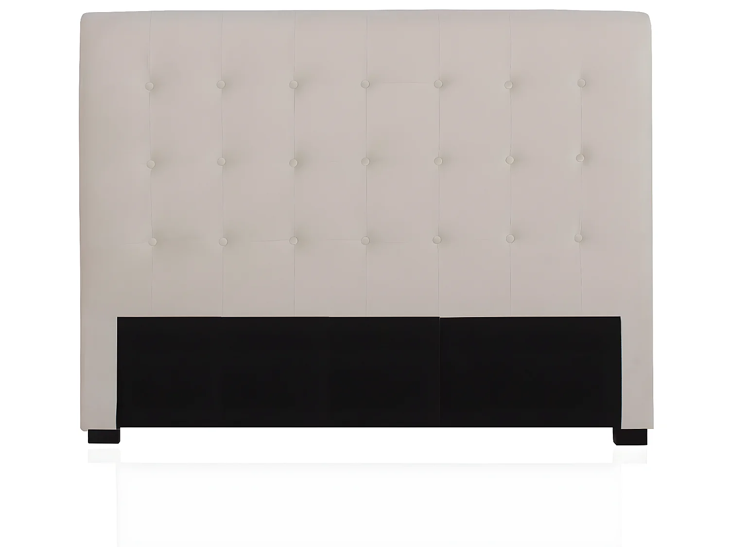 Tête de lit capitonnée Premium Velours 160cm Beige