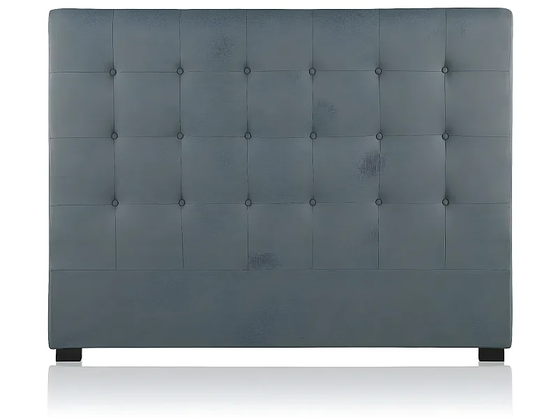 Tête de lit capitonnée Premium Tissu 160cm Gris