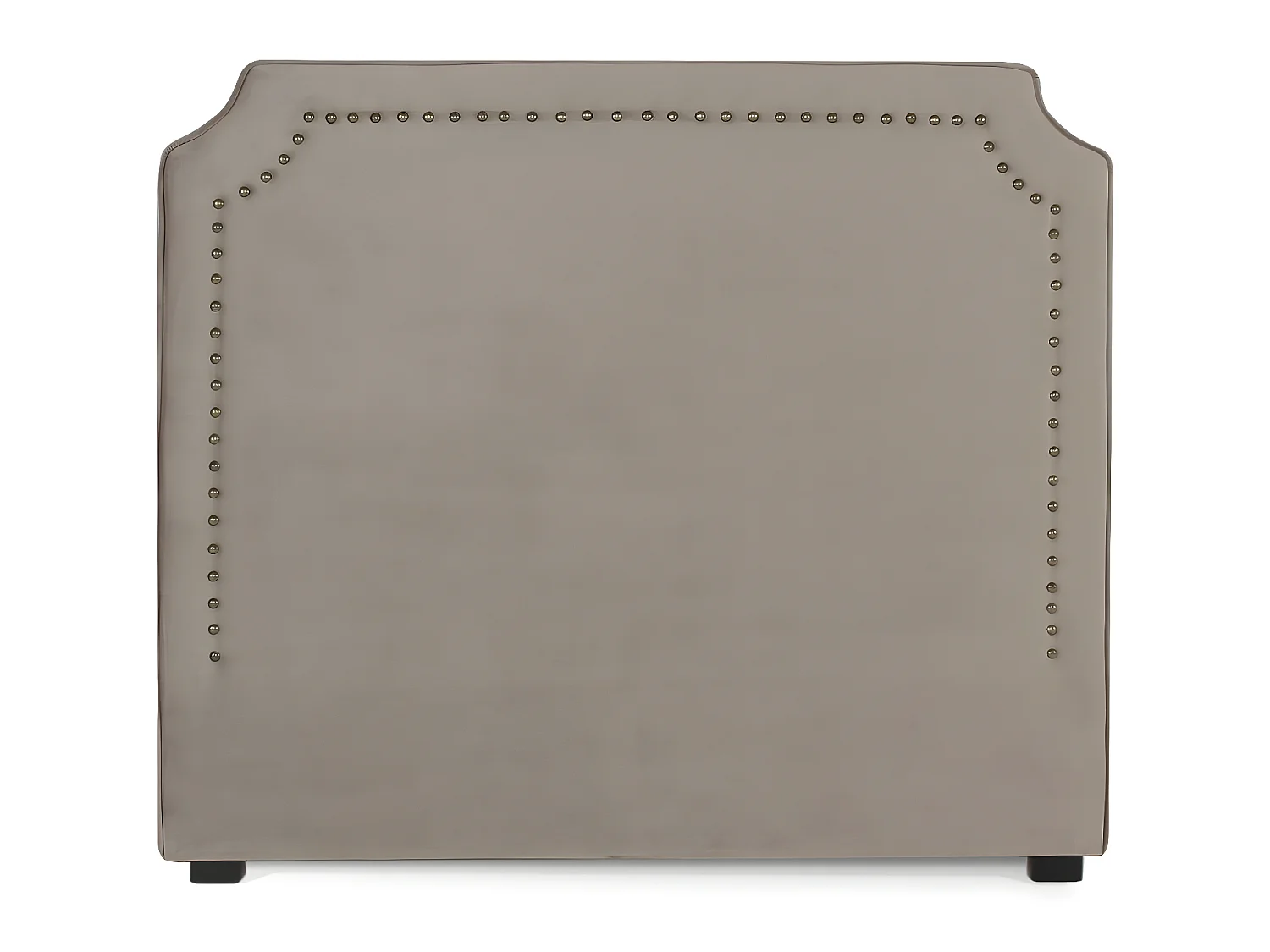 Tête de lit Diana Velours 140cm Taupe