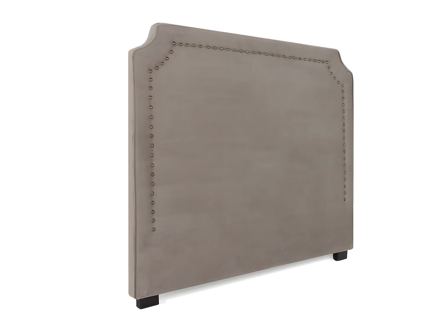 Tête de lit Diana Velours 140cm Taupe