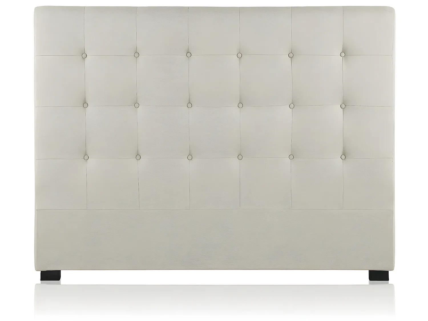 Tête de lit capitonnée Premium Tissu 160cm Beige