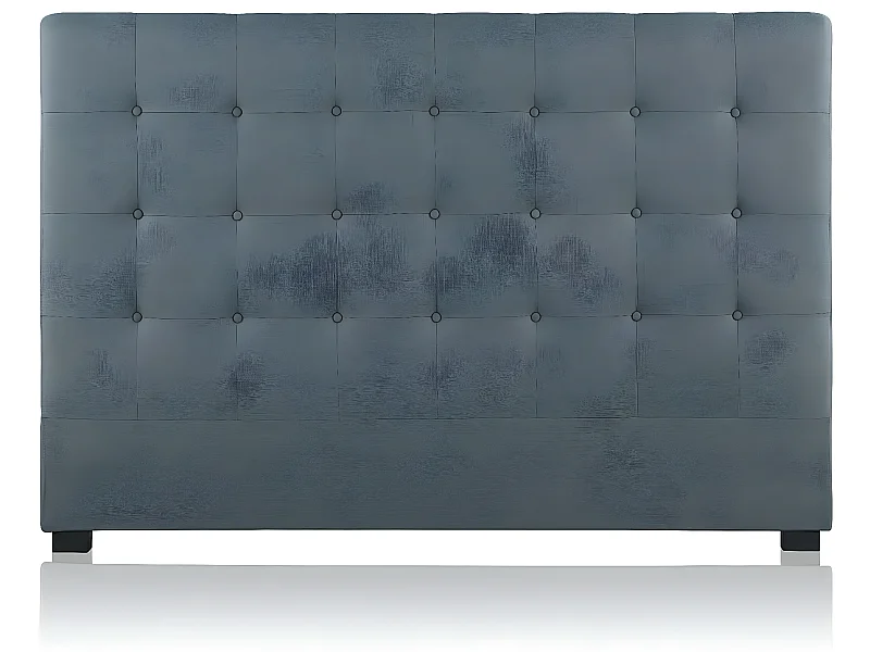 Tête de lit capitonnée Premium Tissu 180cm Gris