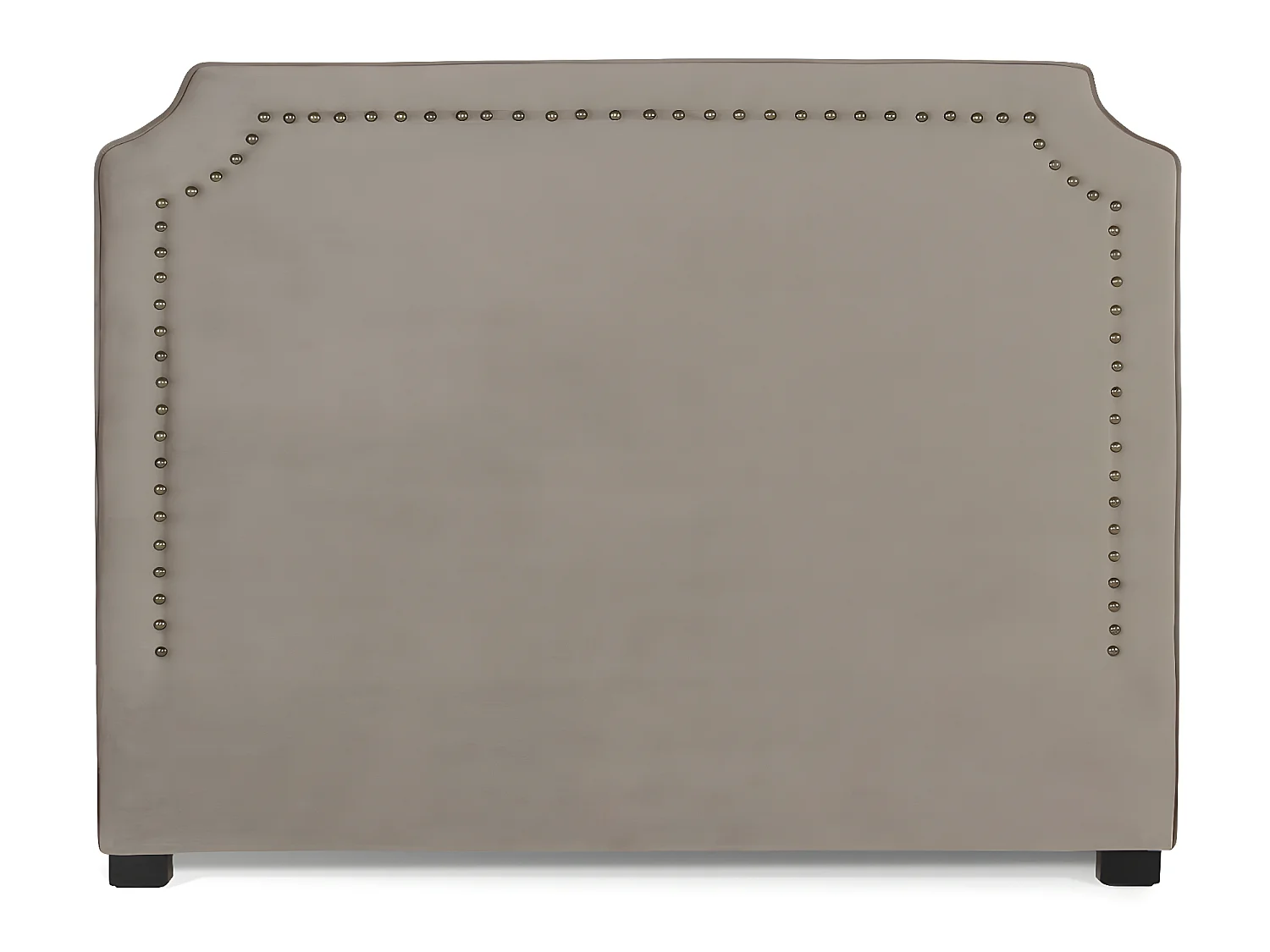 Tête de lit Diana Velours 160cm Taupe