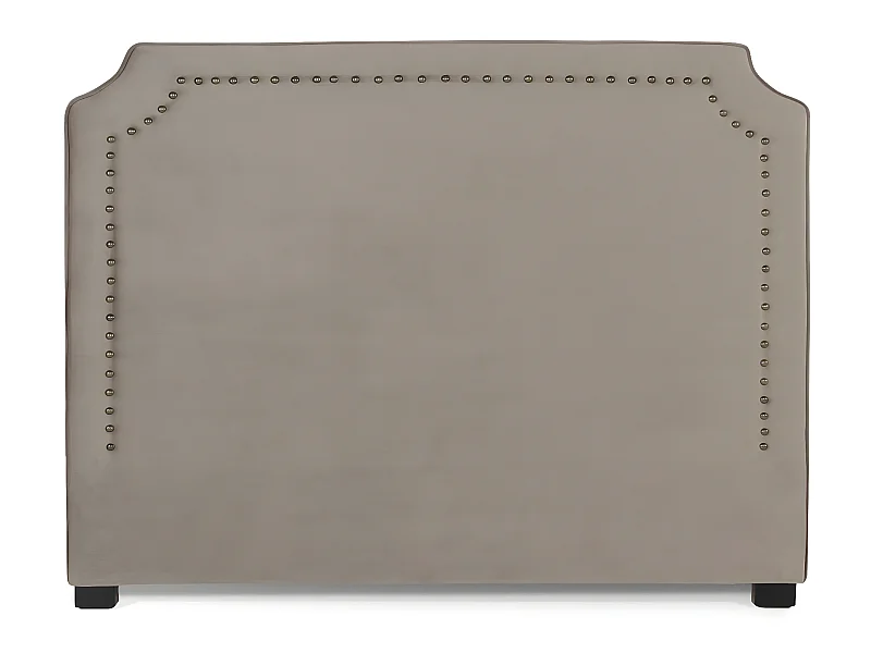 Tête de lit Diana Velours 160cm Taupe