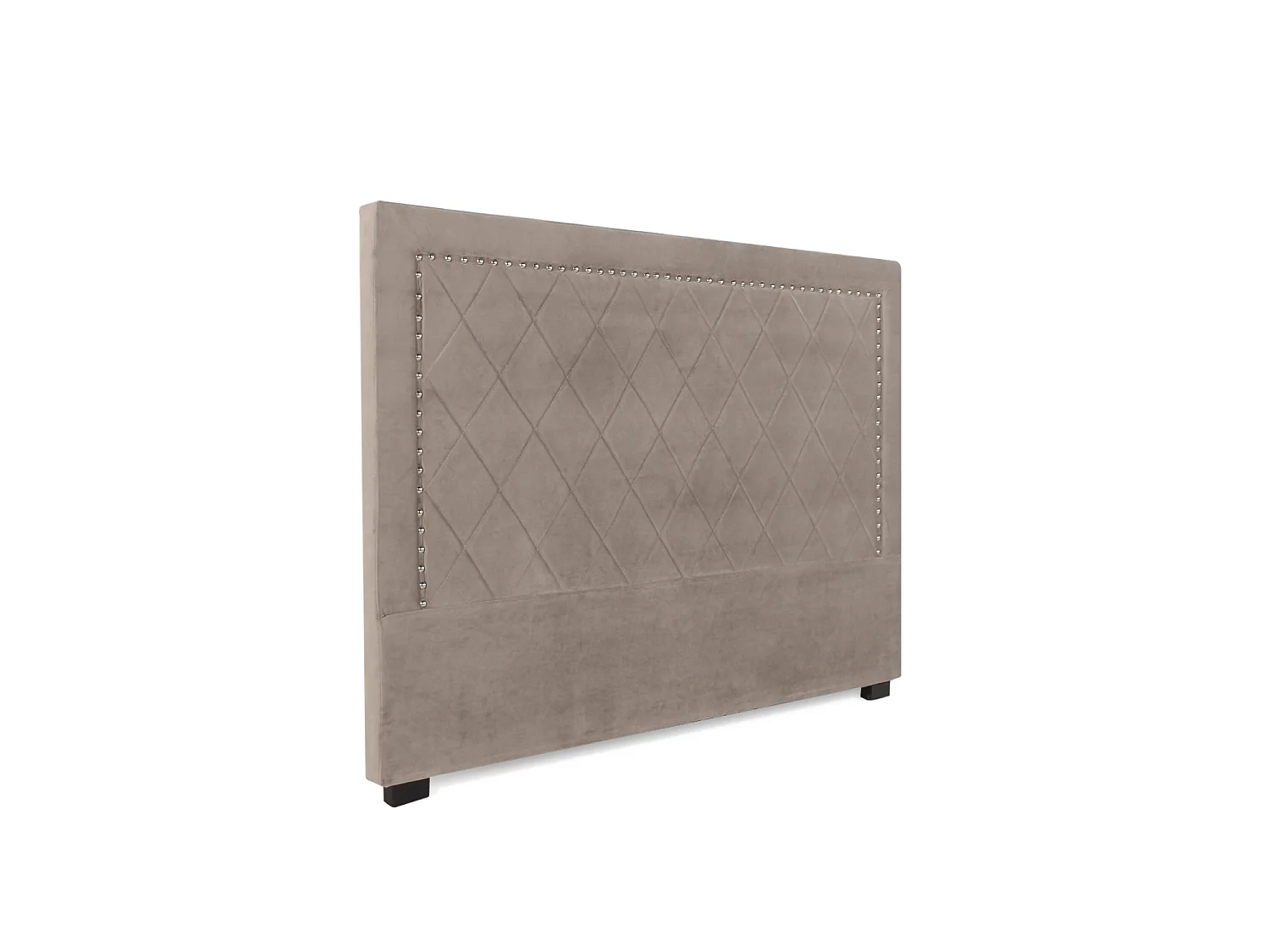 Tête de lit Nolwen Velours Taupe 160cm