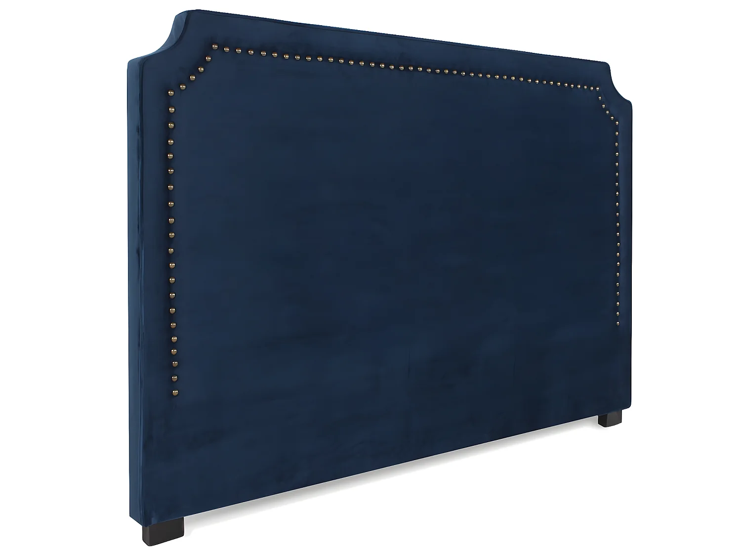 Tête de lit Diana Velours 180cm Bleu Foncé
