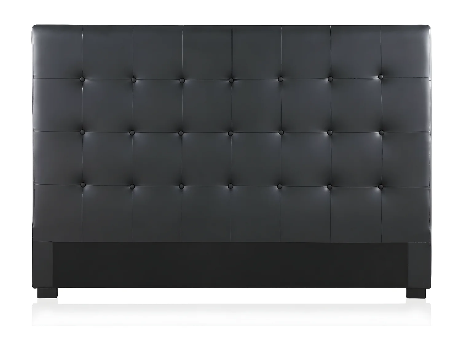 Tête de lit capitonnée Premium 180cm Noir