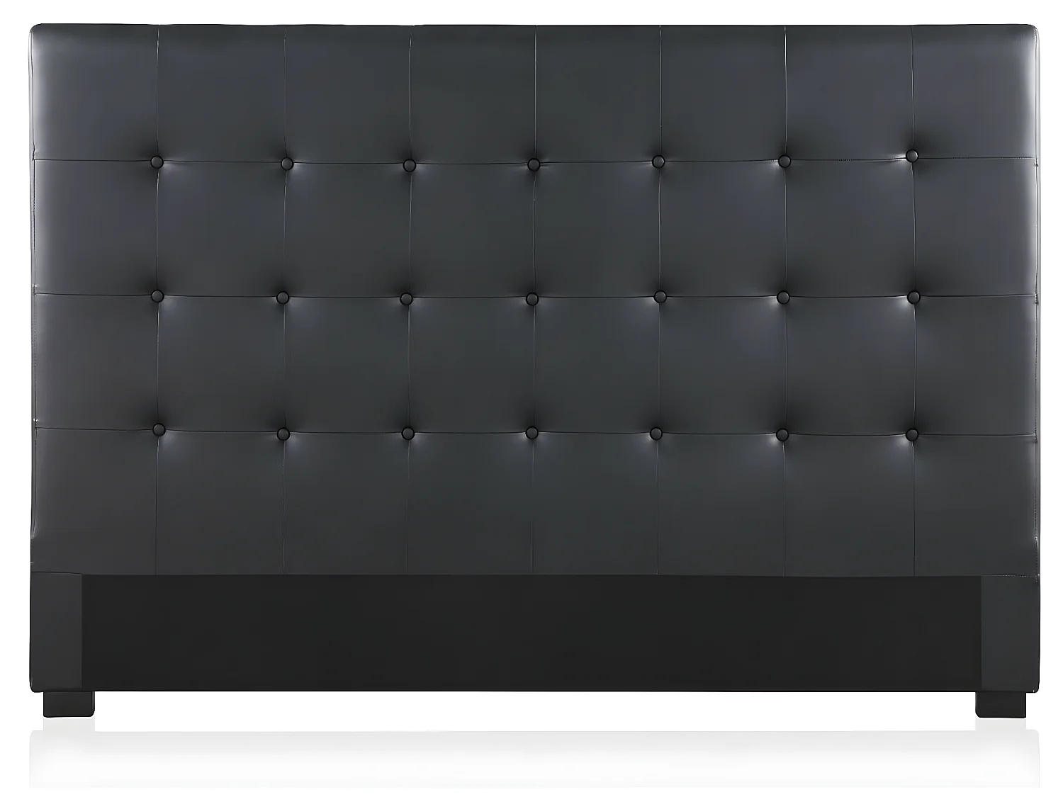 Tête de lit capitonnée Premium 180cm Noir