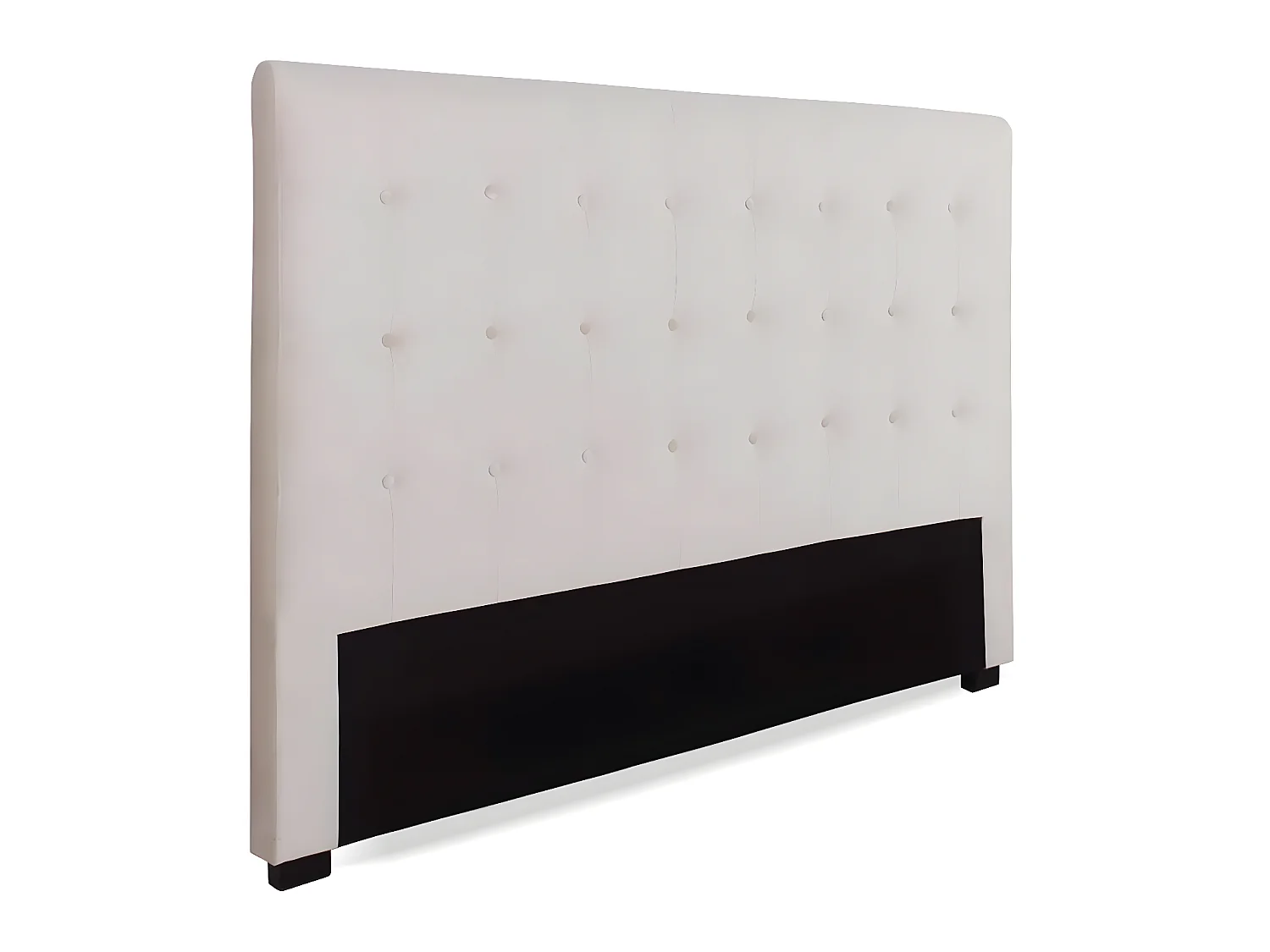 Tête de lit capitonnée Premium Velours 180cm Beige