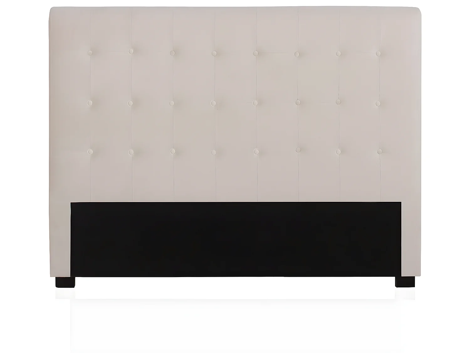 Tête de lit capitonnée Premium Velours 180cm Beige