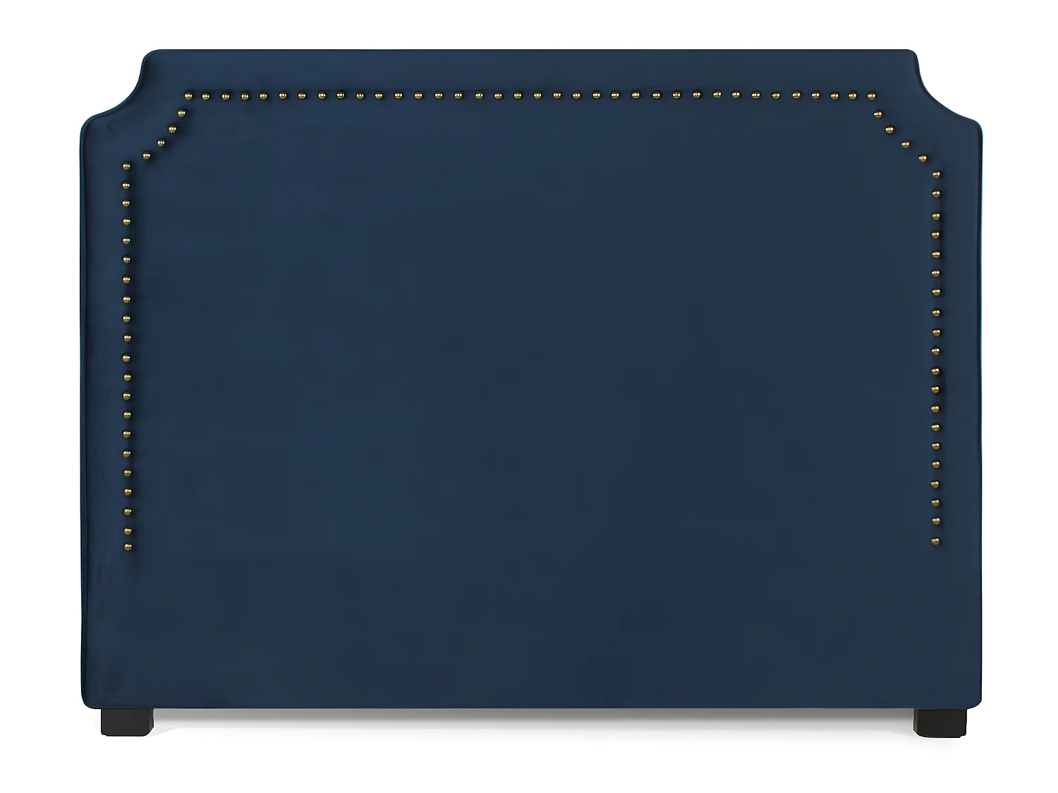 Tête de lit Diana Velours 160cm Bleu Foncé