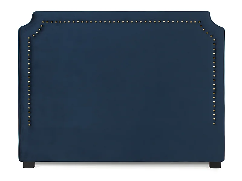Tête de lit Diana Velours 160cm Bleu Foncé
