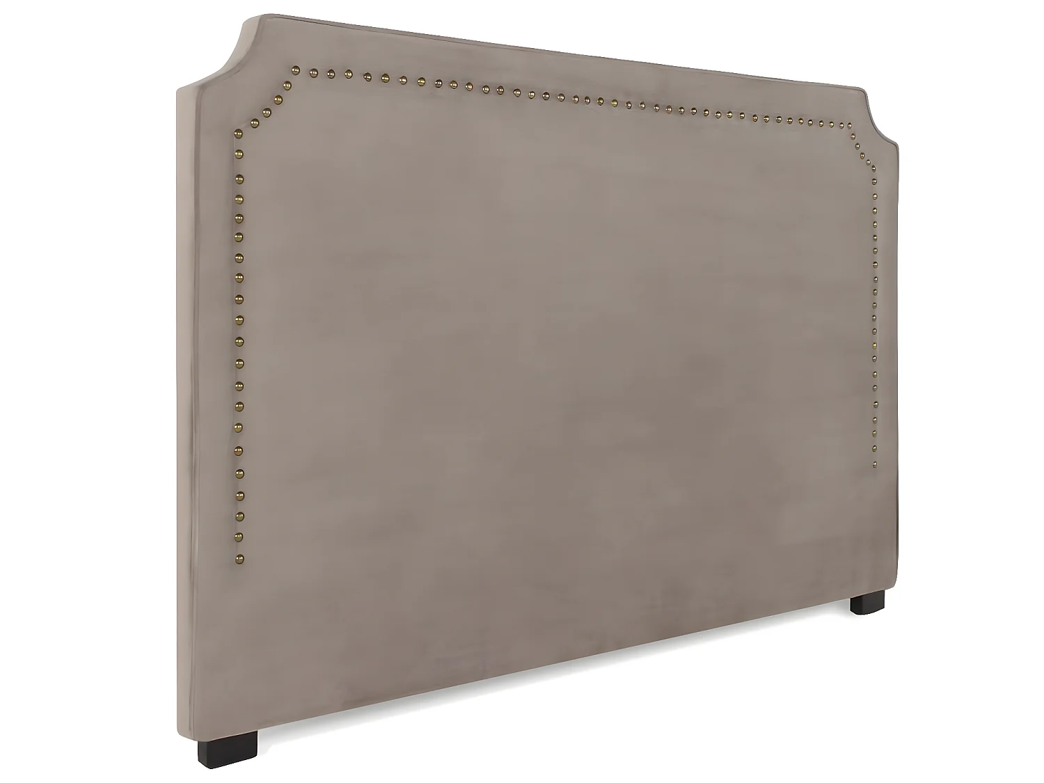 Tête de lit Diana Velours 180cm Taupe