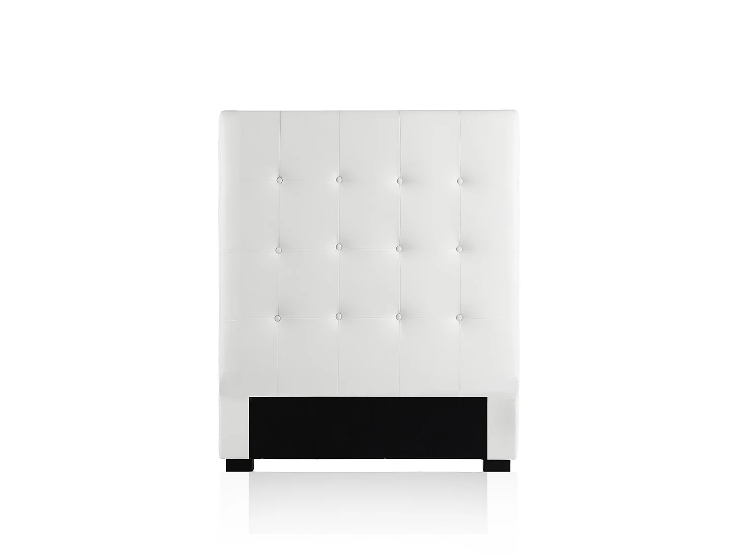 Tête de lit capitonnée Premium 90cm Blanc