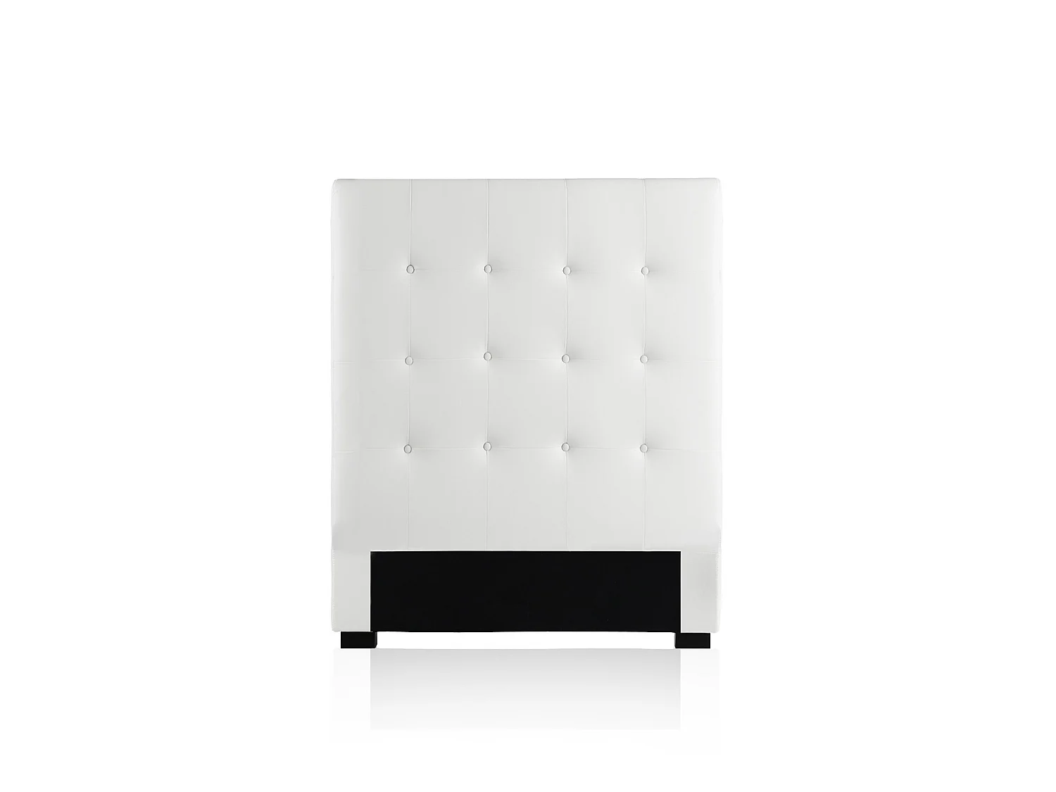 Tête de lit capitonnée Premium 90cm Blanc