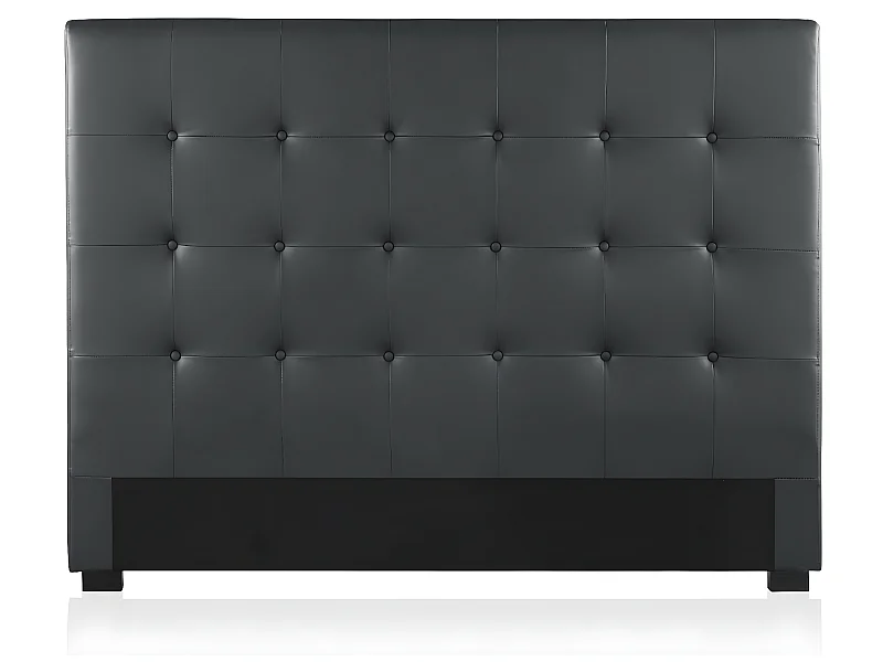 Tête de lit capitonnée Premium 160cm Noir