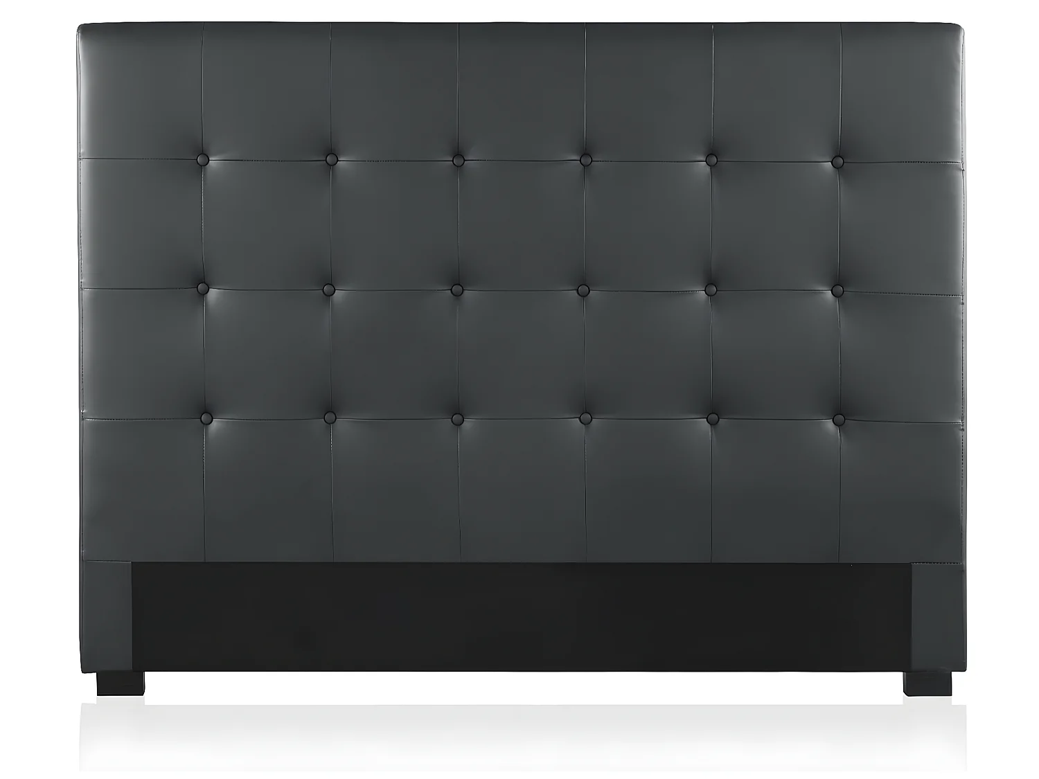 Tête de lit capitonnée Premium 160cm Noir