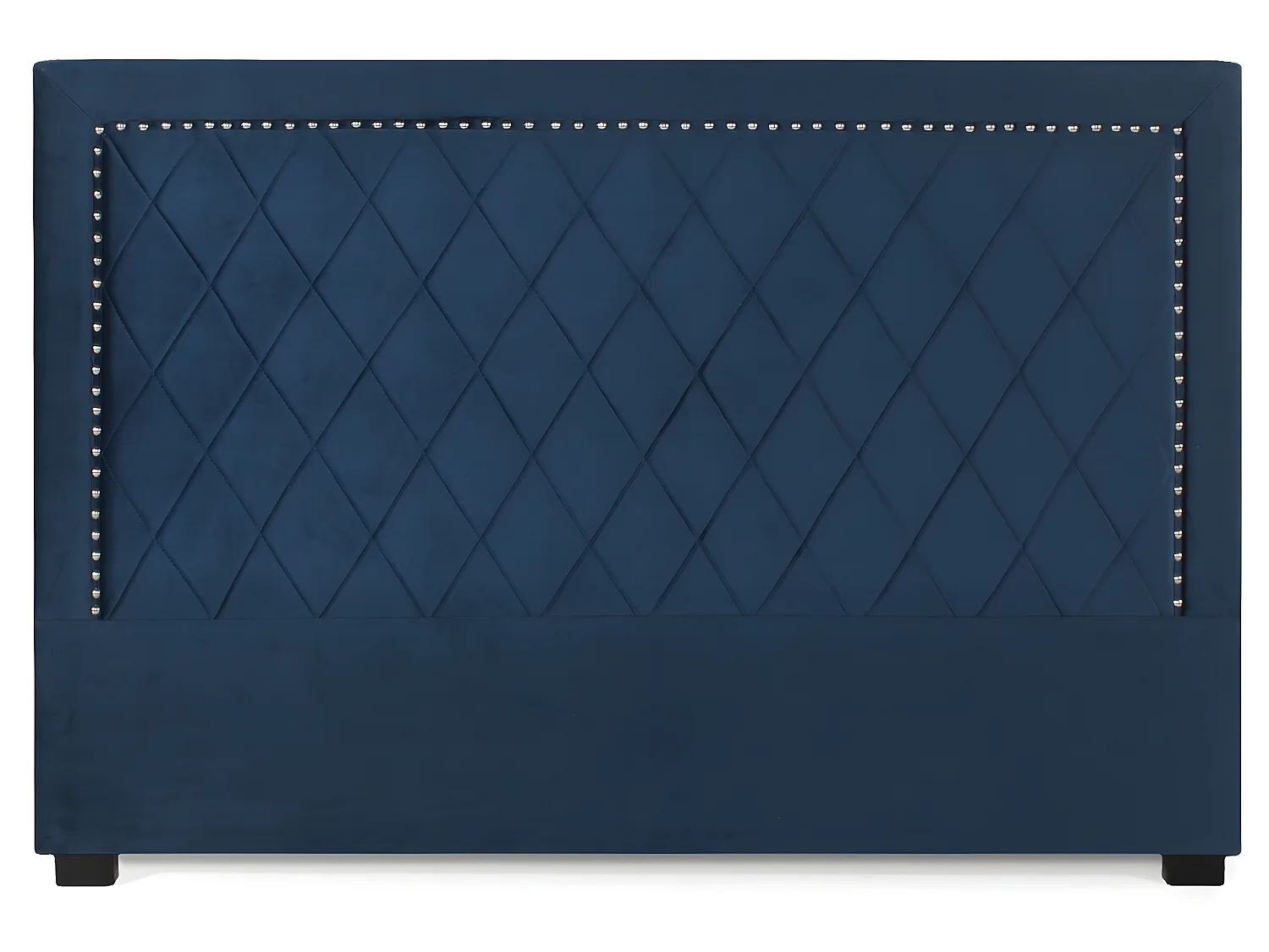 Tête de lit Nolwen Velours Bleu Foncé 180cm