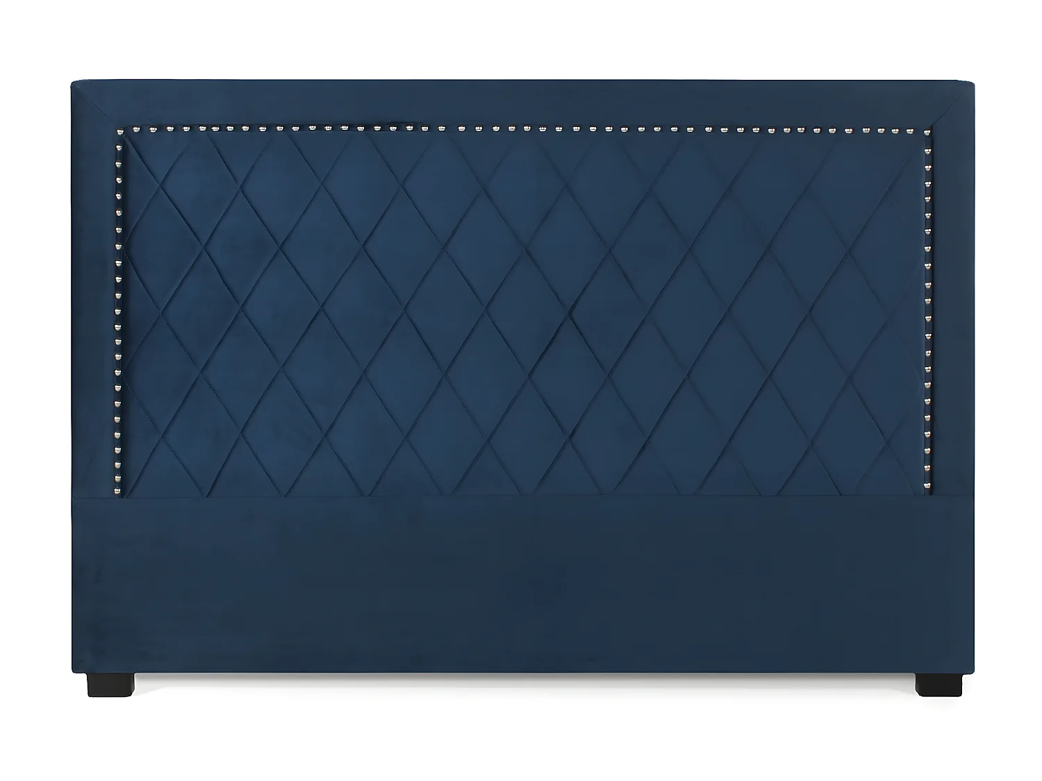 Tête de lit Nolwen Velours Bleu Foncé 180cm